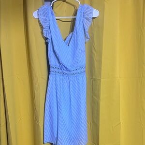 NWOT Elegant Blue Sleeveless Dress